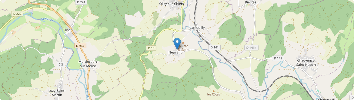 Nepvant - Carte