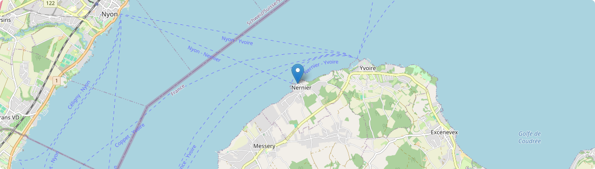 Nernier - Carte