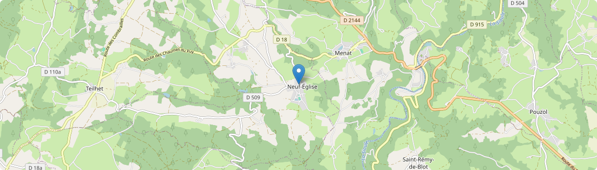 Neuf-Église - Carte