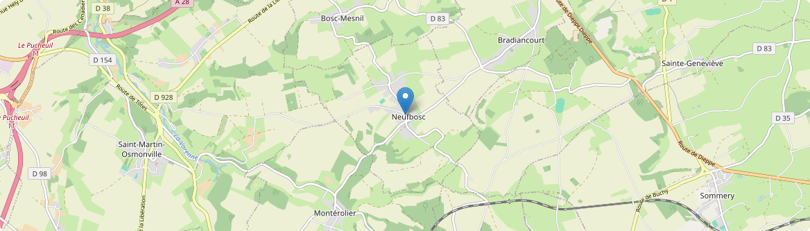 Neufbosc - Carte