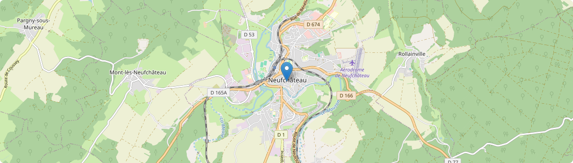 Neufchâteau - Carte
