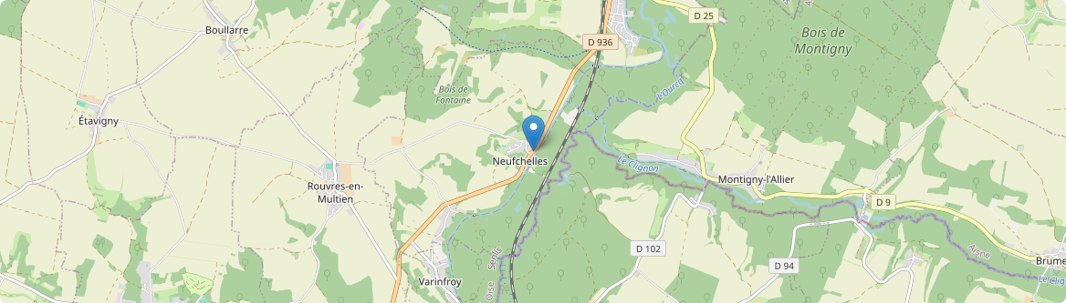 Neufchelles - Carte