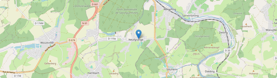 Neufgrange - Carte