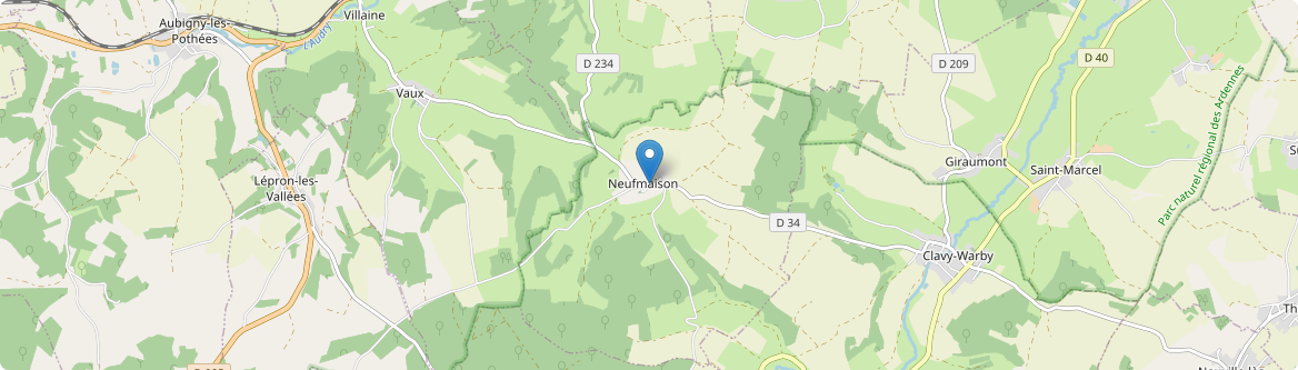 Neufmaison - Carte