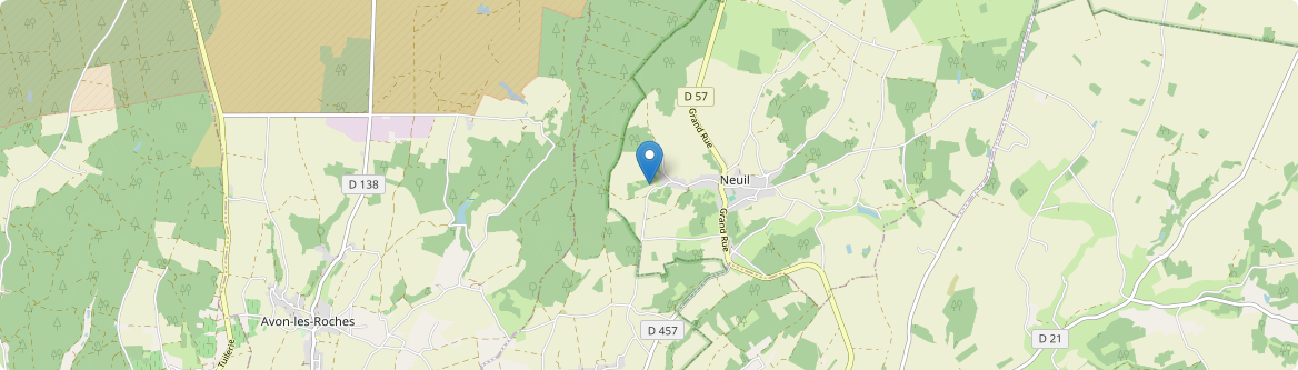Neuil - Carte