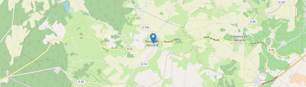 Neuilly-en-Sancerre - Carte
