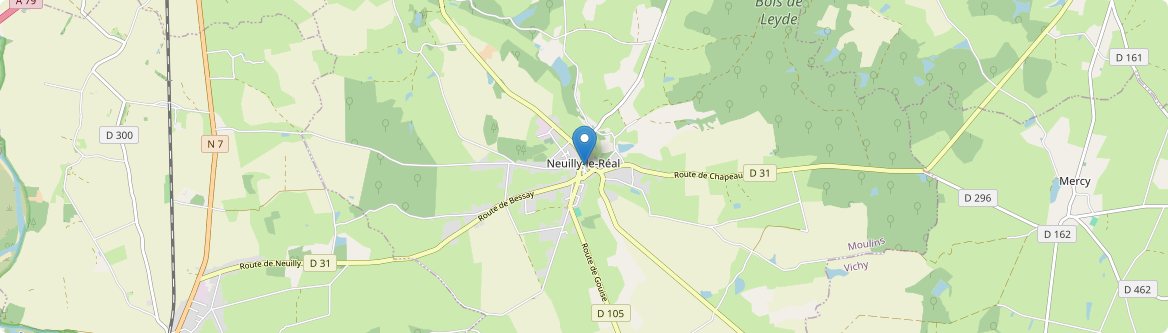 Neuilly-le-Réal - Carte