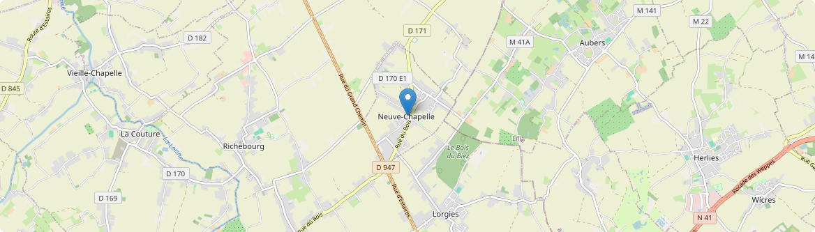 Neuve-Chapelle - Carte