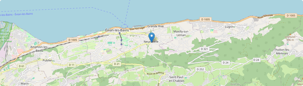 Neuvecelle - Carte