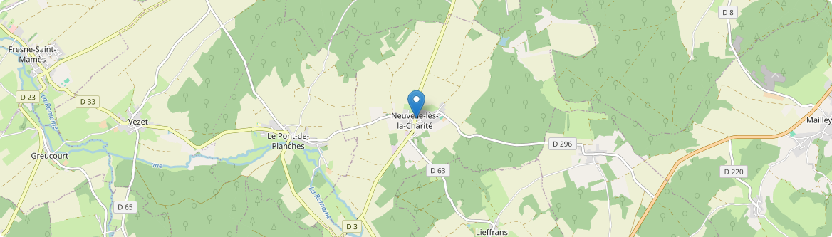 Neuvelle-lès-la-Charité - Carte