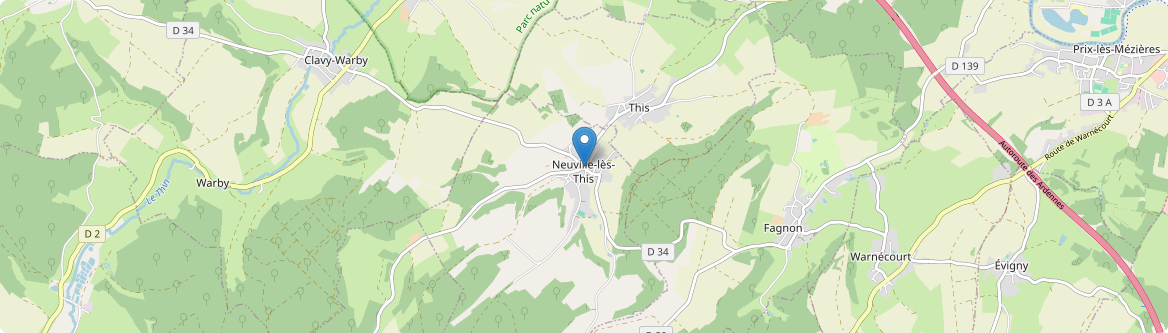 Neuville-lès-This - Carte