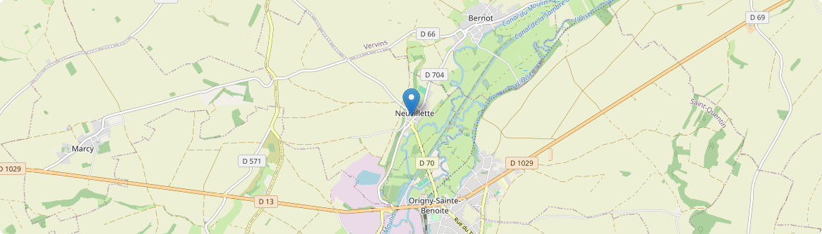 Neuvillette - Carte