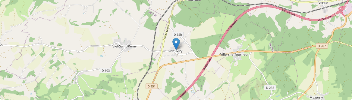 Neuvizy - Carte