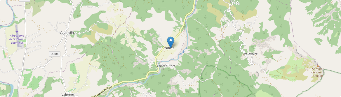 Nibles - Carte