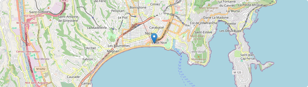 Nice - Carte
