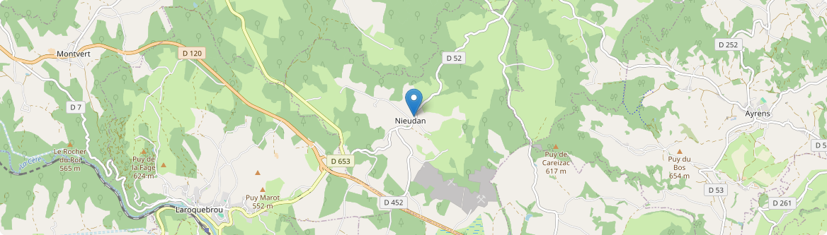 Nieudan - Carte