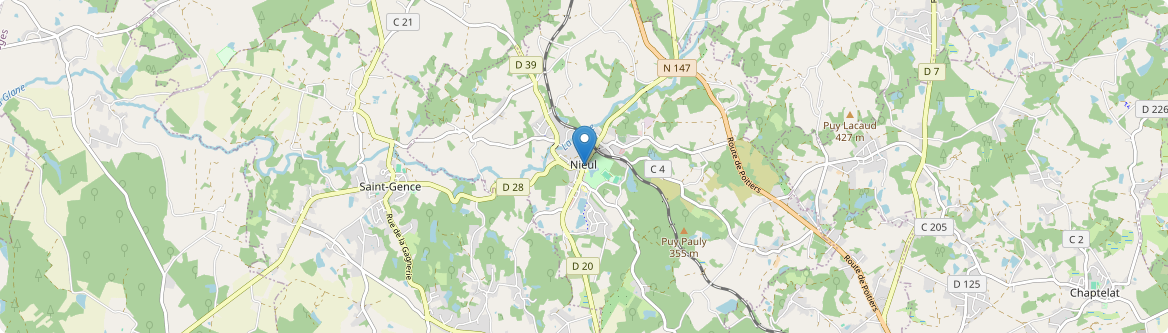 Nieul - Carte