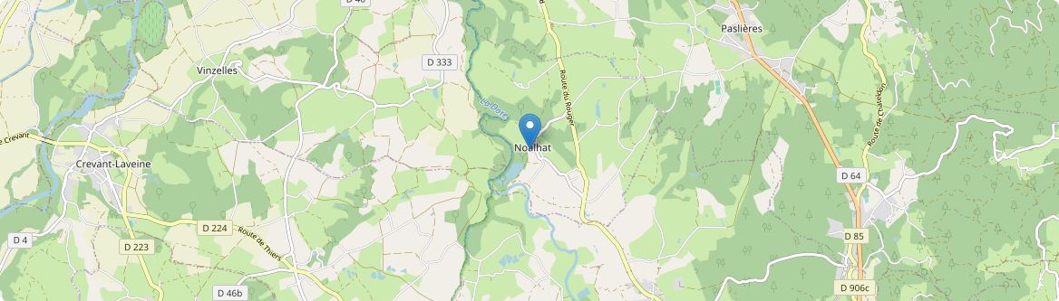 Noalhat - Carte