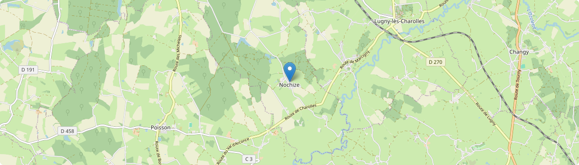 Nochize - Carte