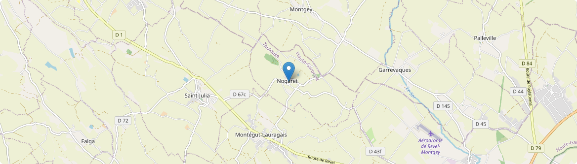 Nogaret - Carte
