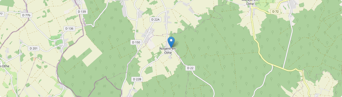 Nogent-en-Othe - Carte