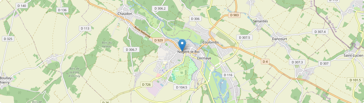 Nogent-le-Roi - Carte