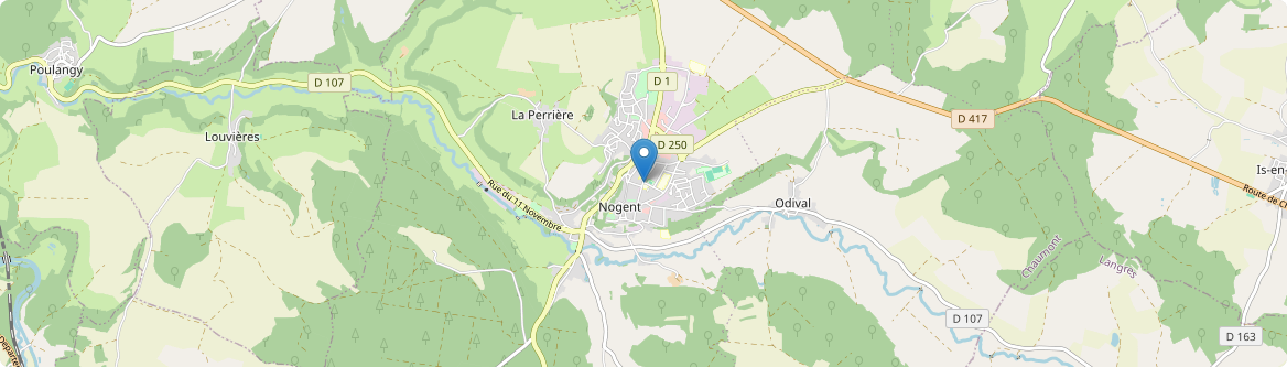 Nogent - Carte