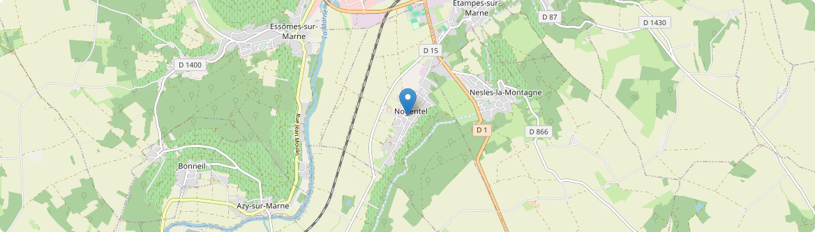 Nogentel - Carte