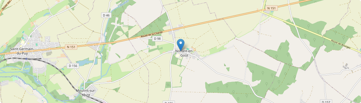 Nohant-en-Goût - Carte