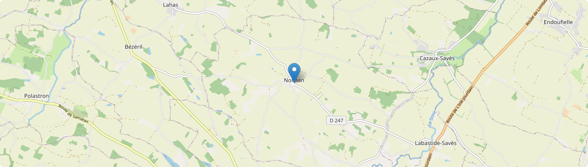 Noilhan - Carte