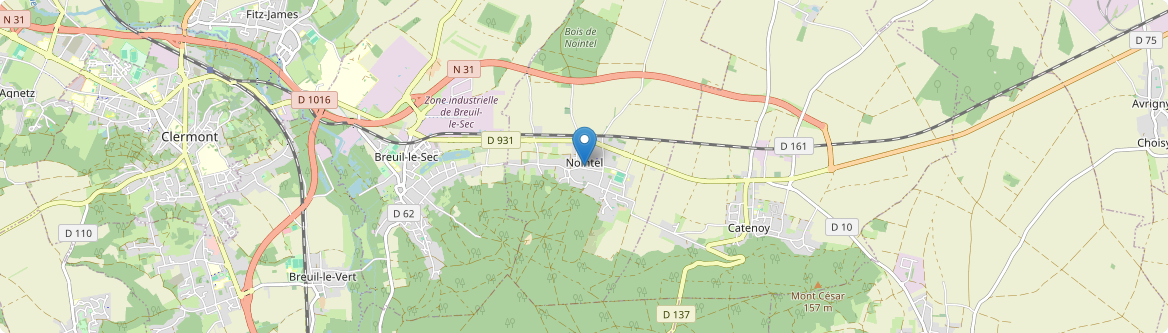 Nointel - Carte
