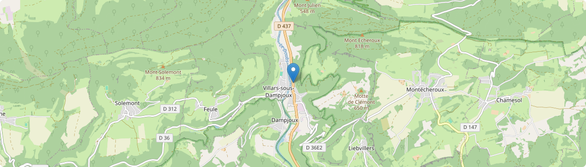 Noirefontaine - Carte