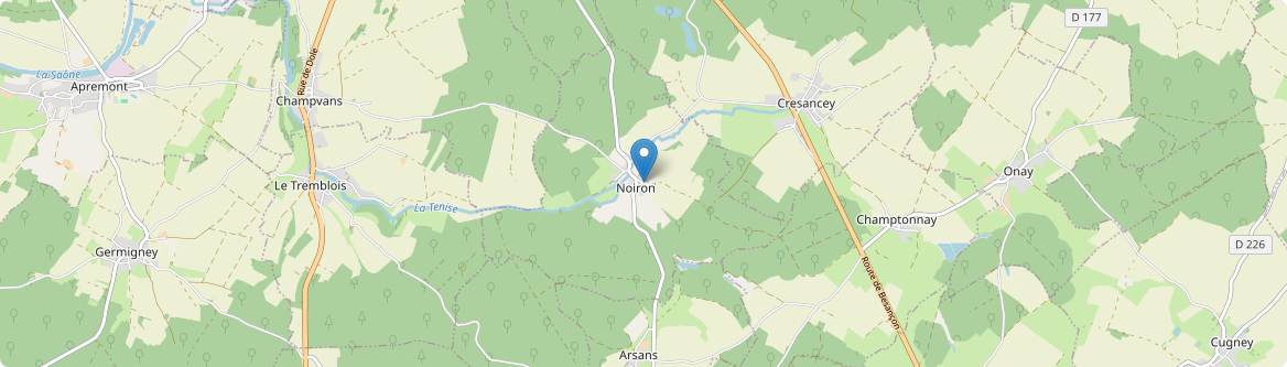 Noiron - Carte