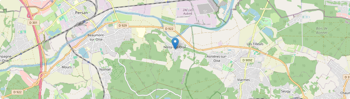 Noisy-sur-Oise - Carte
