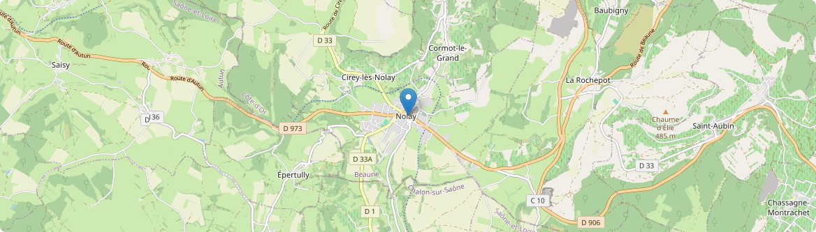 Nolay - Carte