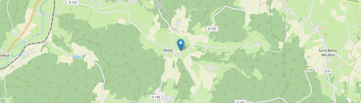 Nolay - Carte
