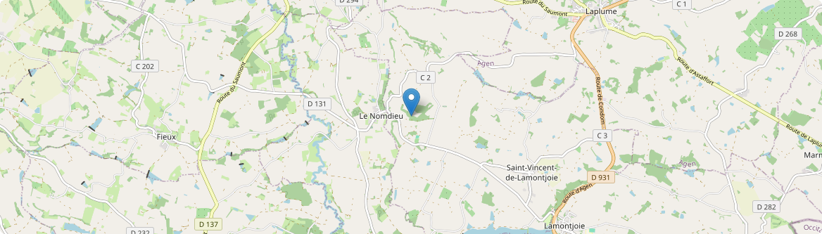Nomdieu - Carte