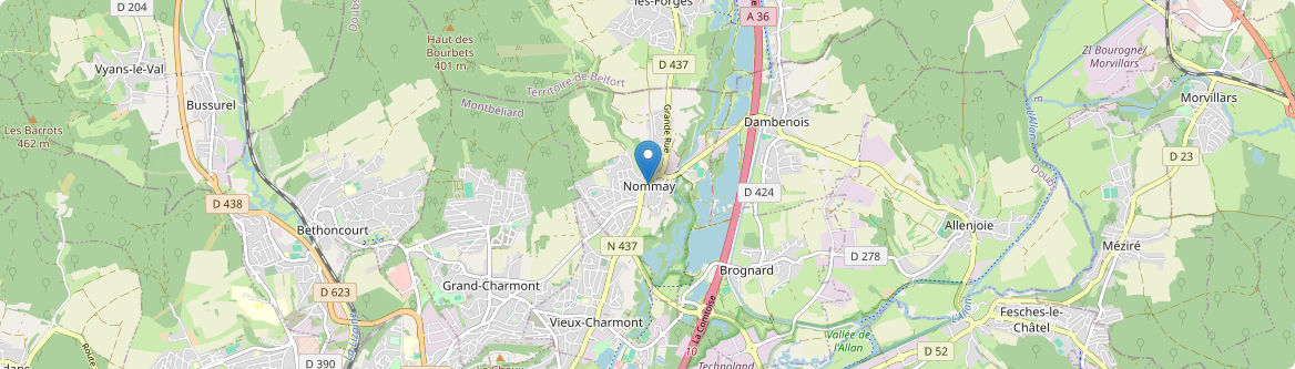 Nommay - Carte