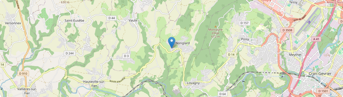 Nonglard - Carte