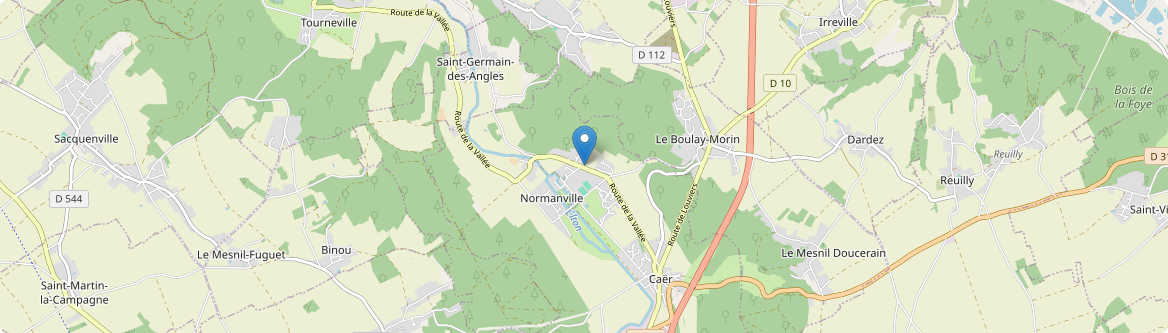 Normanville - Carte