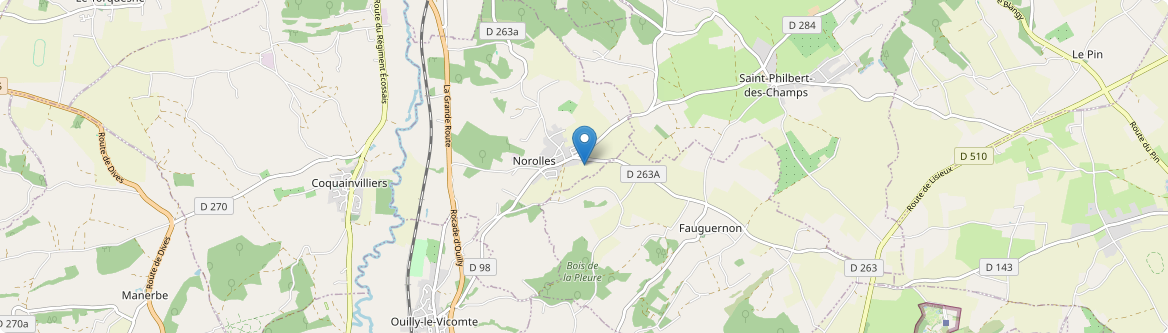 Norolles - Carte
