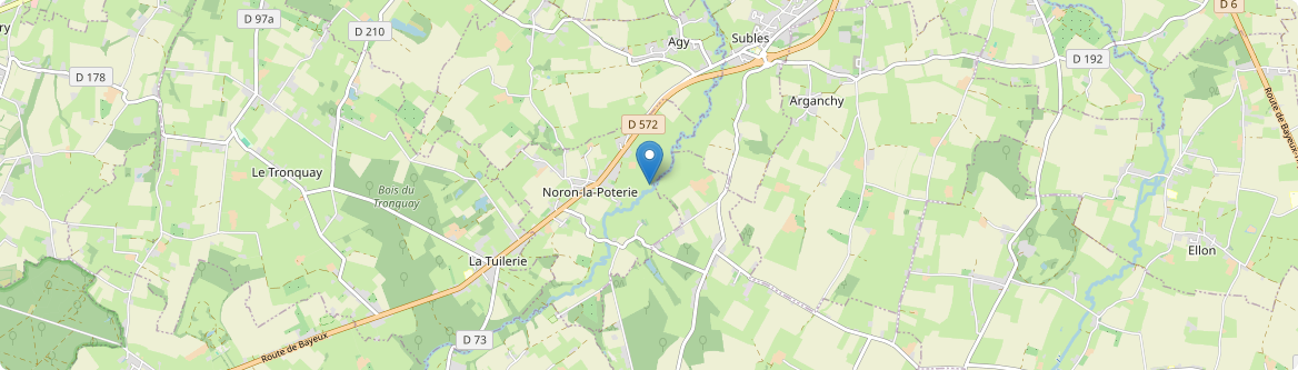 Noron-la-Poterie - Carte