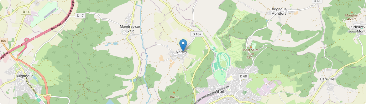 Norroy - Carte