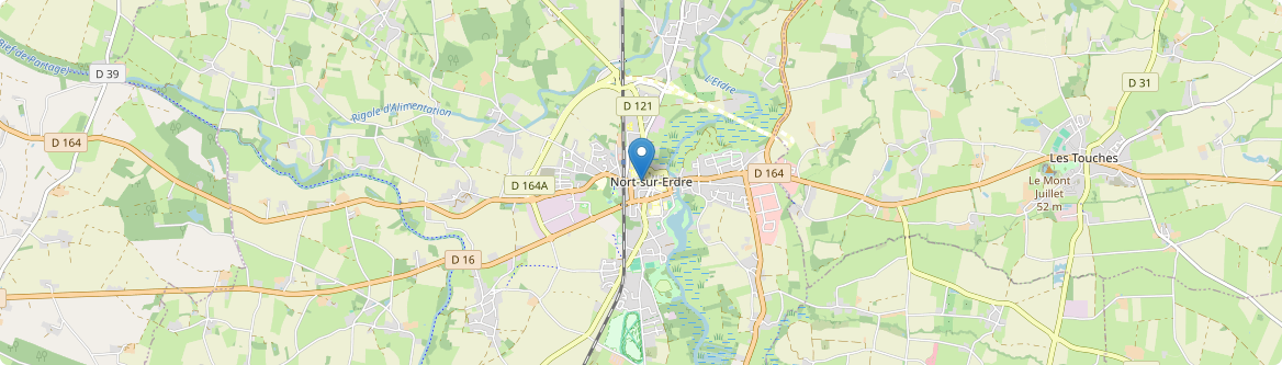 Nort-sur-Erdre - Carte