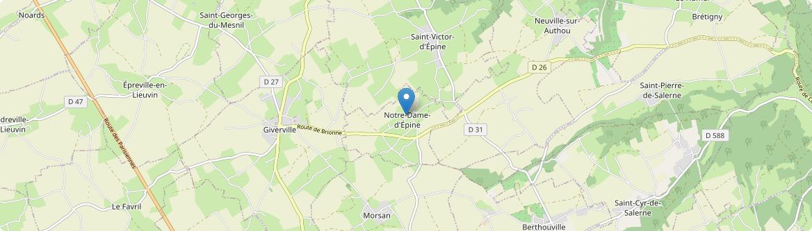 Notre-Dame-d'Épine - Carte