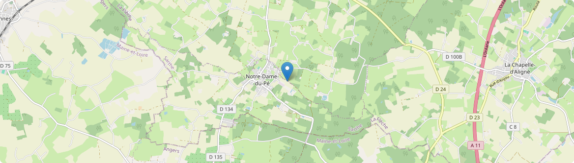 Notre-Dame-du-Pé - Carte