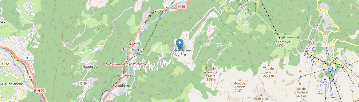 Notre-Dame-du-Pré - Carte