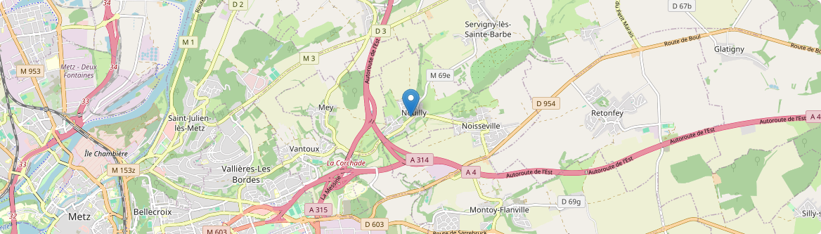Nouilly - Carte