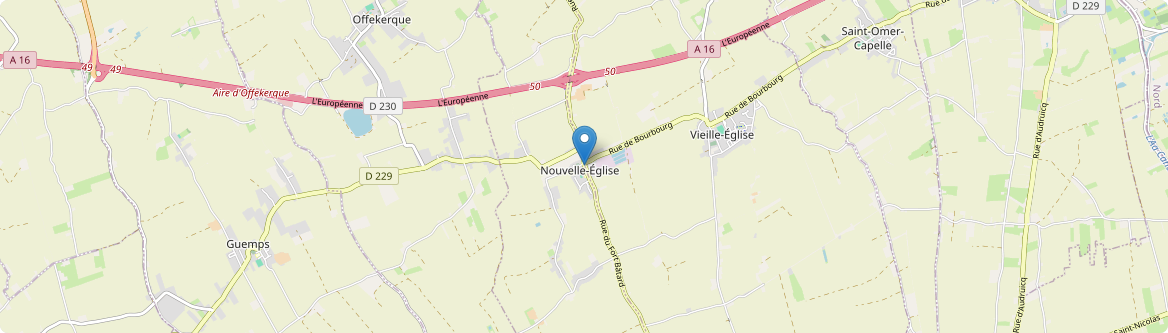 Nouvelle-Église - Carte