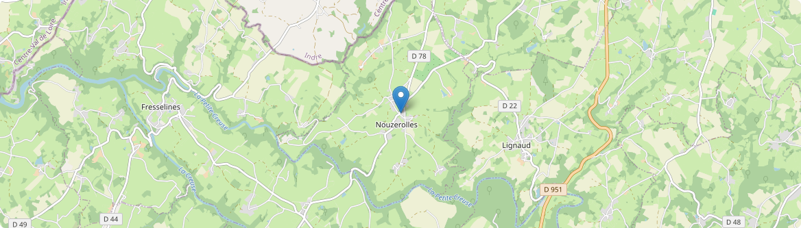 Nouzerolles - Carte